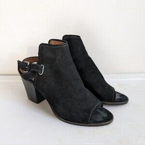 Frye Dani Suede Slingback Heels Women's Size 9.5